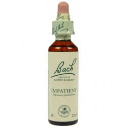 Fleur de Bach Originale  Impatiens N°18 L'impatience (Impatiens glandulifera) 20 ML