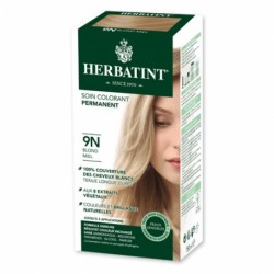 HERBATINT 9N BLOND MIEL teinture capillaire sans ammoniaque enrichie aux extraits végétaux