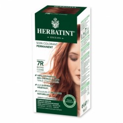 HERBATINT 7R BLOND CUIVRE teinture capillaire sans ammoniaque enrichie aux extraits végétaux