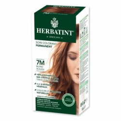 HERBATINT 7M BLOND ACAJOU teinture capillaire sans ammoniaque enrichie aux extraits végétaux