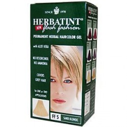 HERBATINT FF5 BLOND SABLE teinture capillaire sans ammoniaque enrichie aux extraits végétaux