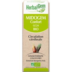 MIDOGEM CONFORT BIO - PRÉVENTION DU MAL DE TÊTE 50 ML - HERBALGEM