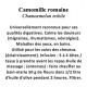 CAMOMILLE ROMAINE FL ENT 100GR