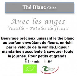 Thé Blanc de Chine AVEC LES ANGES