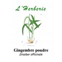 Gingembre poudre Zingiber officinale  100 gr