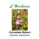 Geranium Robert Geranium robertianum 100 gr