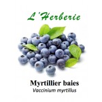 Myrtillier baies 100 gr  Vaccinium myrtillus