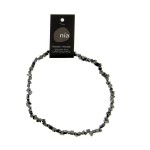 Collier baroque 45 cm Hematite   NIA