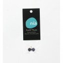 Boucles d'oreilles perle Fluorite   NIA