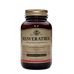 RESVERATROL ANTIOXYDANT 60 Gélules végétales Solgar