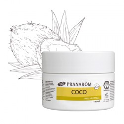 HUILE DE COCO BIO 1ère pression à froid de la pulpe fraîche PRANAROM