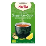 YOGI TEA Thé Vert Gingembre Citron. Revigorant, doux, méditatif.