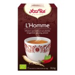 YOGI TEA L'Homme. Puissant, doux, épicé.