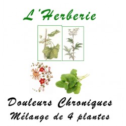 Douleurs chroniques mélange de 4 Plantes 100 gr