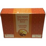 SAVON BIO CANNELLE ORANGE 100 gr