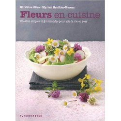 Fleurs en cuisine de Géraldine Olivo