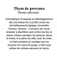 THYM DE PROVENCE 100GR