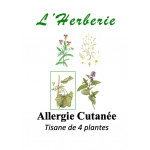 Allergie Cutanée Tisane de 4 plantes 100g