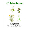 Angoisse tisanes de 5 plantes 100gr