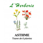 ASTHME Tisane de 6 plantes 100g