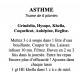 ASTHME Tisane de 6 plantes 100g