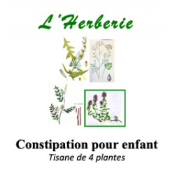 Constipation Tisane pour Enfant 4 plantes 100g