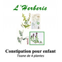 Constipation Tisane pour Enfant 4 plantes 100g