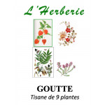 GOUTTE TISANE DE 9 PLANTES 100g