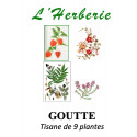 GOUTTE TISANE DE 9 PLANTES 100g