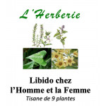 LIBIDO (en chute) MELANGE DE 9 PLANTES 100g