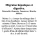 MIGRAINE HEPATIQUE ET DIGESTIVE Tisane de 5 plantes 100 gr