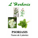 PSORIASIS Tisane de 5 plantes 