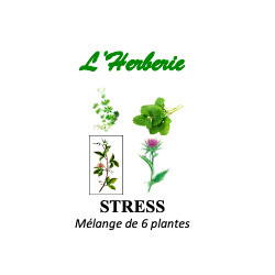 STRESS Mélange de 6 plantes Tisanes 100 gr