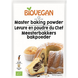 Levure en poudre du chef sans lactose et sans gluten bio 3x17g