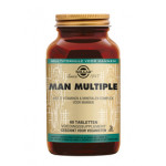 Man Multiple comprimés Un complexe de multivitamines et de minéraux spécialement formulés pour les hommes. SOLGAR