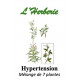 Hypertension Mélange de 7 plantes Tisanes 100 gr